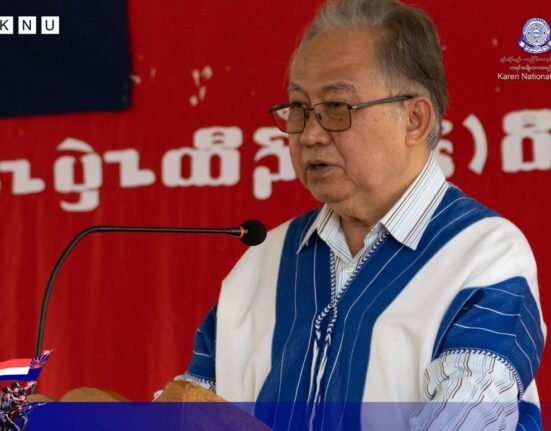 KNU ကညီဒီကလုာ်စၢဖှိၣ်ကရၢ ၦၤပၢၤလီၫ်ဆ့ၣ်နီၤ ပဒိၣ်စီၤကွဲၤထူ၀့